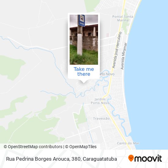 Mapa Rua Pedrina Borges Arouca, 380
