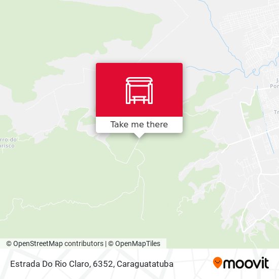 Mapa Estrada Do Rio Claro, 6352