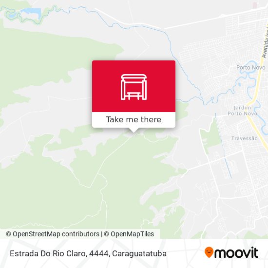 Mapa Estrada Do Rio Claro, 4444