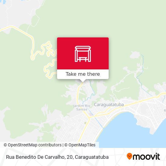 Mapa Rua Benedito De Carvalho, 20