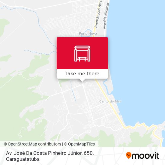 Mapa Av. José Da Costa Pinheiro Júnior, 650