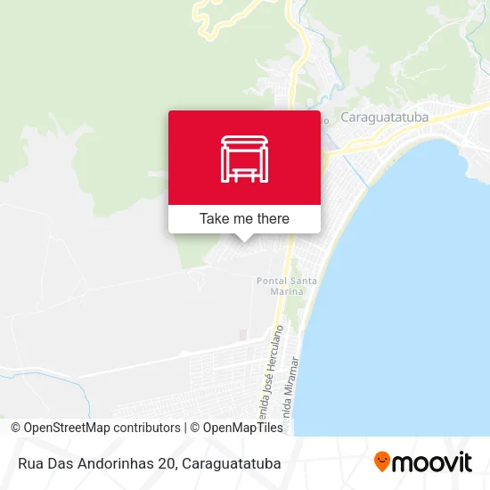 Rua Das Andorinhas 20 map