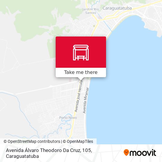 Mapa Avenida Álvaro Theodoro Da Cruz, 105