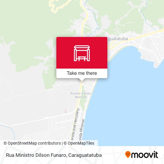 Mapa Rua Ministro Dilson Funaro
