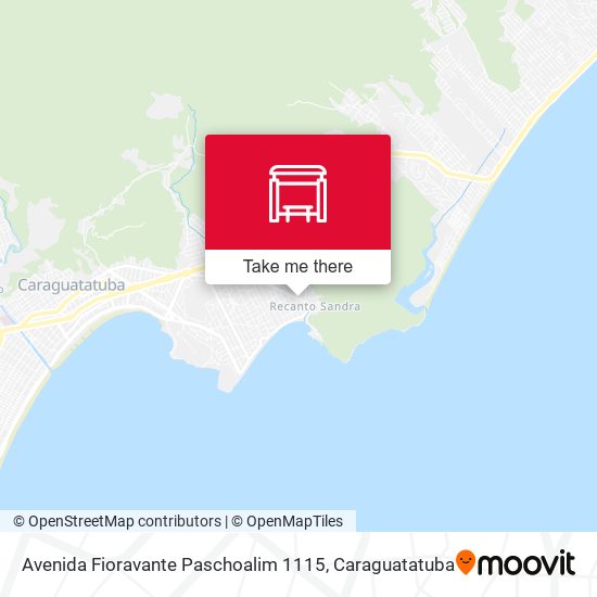 Mapa Avenida Fioravante Paschoalim 1115