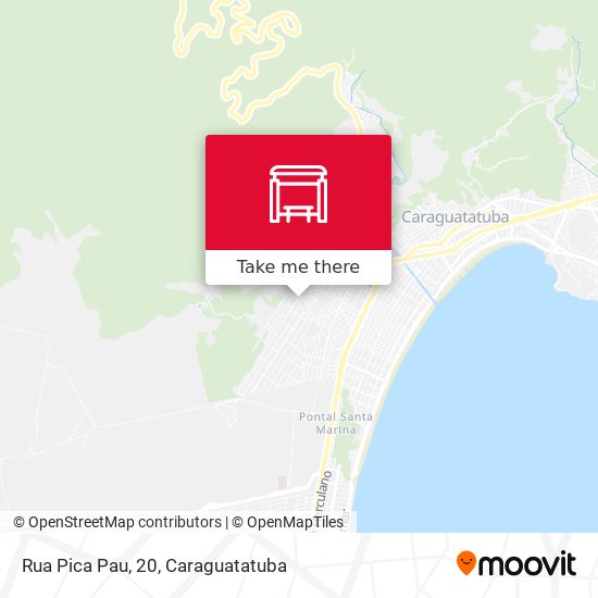Mapa Rua Pica Pau, 20