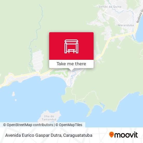 Avenida Eurico Gaspar Dutra map