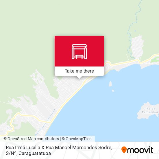 Mapa Rua Irmã Lucília X Rua Manoel Marcondes Sodré, S / Nº