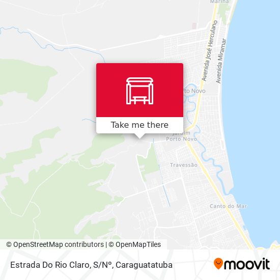 Estrada Do Rio Claro, S/Nº map