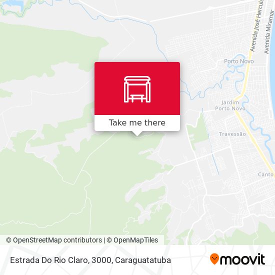 Estrada Do Rio Claro, 3000 map