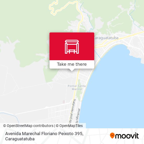Mapa Avenida Marechal Floriano Peixoto 395