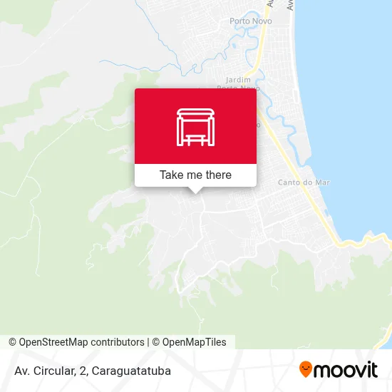 Av. Circular, 2 map