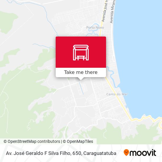 Mapa Av. José Geraldo F Silva Filho, 650