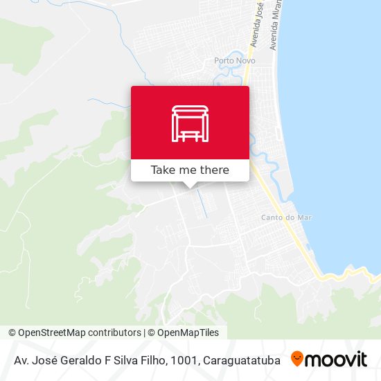 Mapa Av. José Geraldo F Silva Filho, 1001