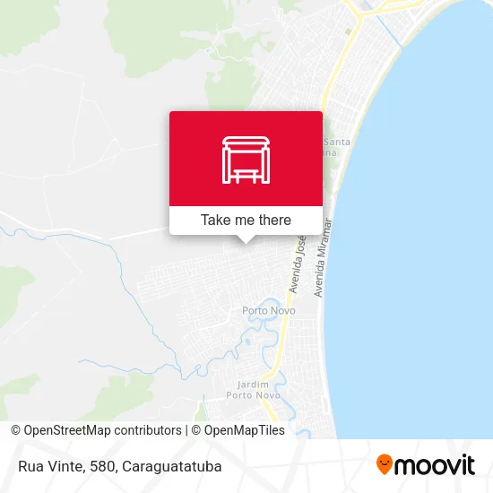 Rua Vinte, 580 map