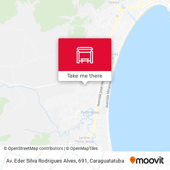 Mapa Av. Eder Silva Rodrigues Alves, 691