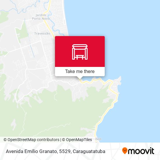 Mapa Avenida Emílio Granato, 5529