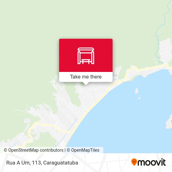 Rua A Um, 113 map