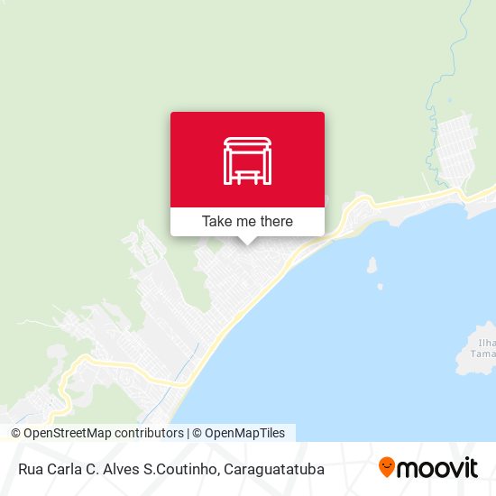 Rua Carla C. Alves S.Coutinho map