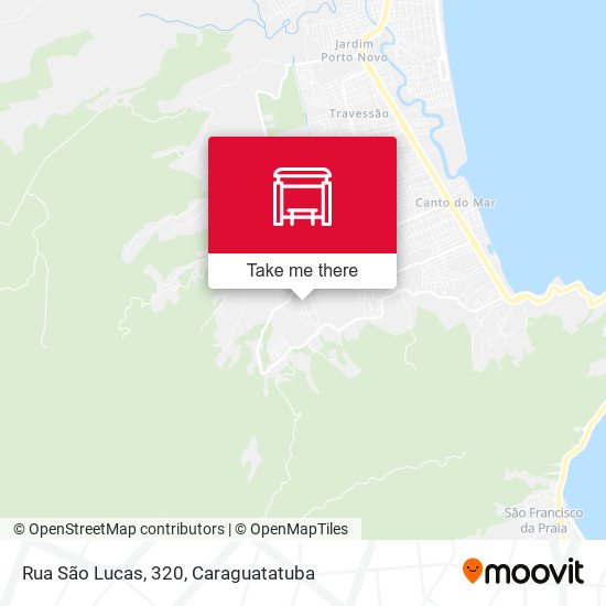 Rua São Lucas, 320 map