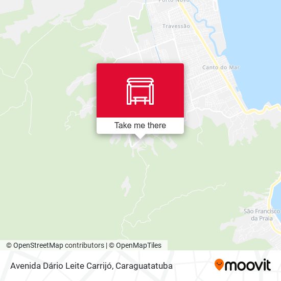 Mapa Avenida Dário Leite Carrijó