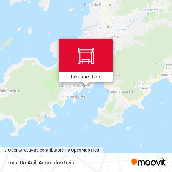 Praia Do Anil map