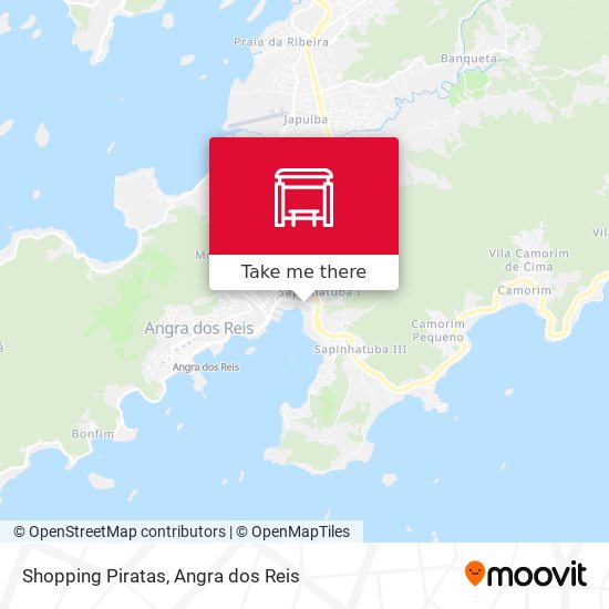 Shopping Piratas map