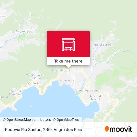 Rodovia Rio Santos, 2-50 map
