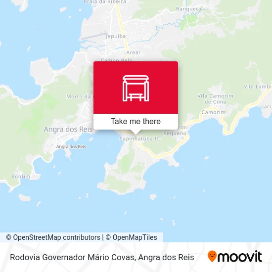 Rodovia Governador Mário Covas map