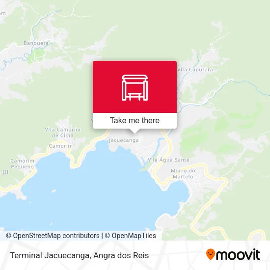 Terminal Jacuecanga map