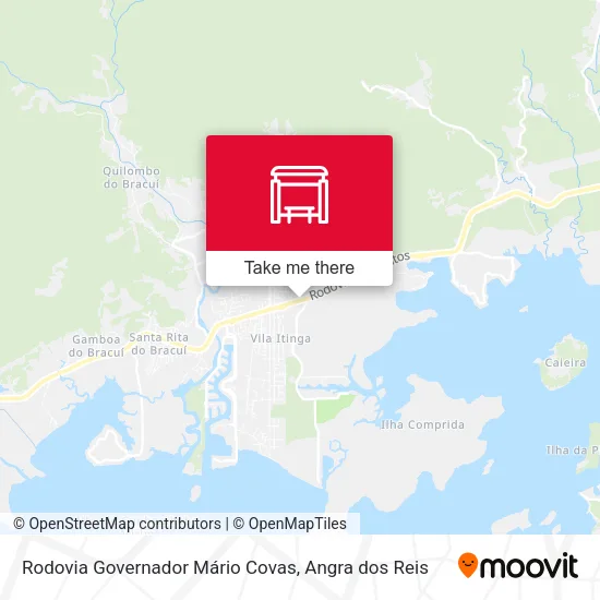 Rodovia Governador Mário Covas map