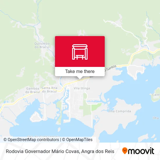 Rodovia Governador Mário Covas map