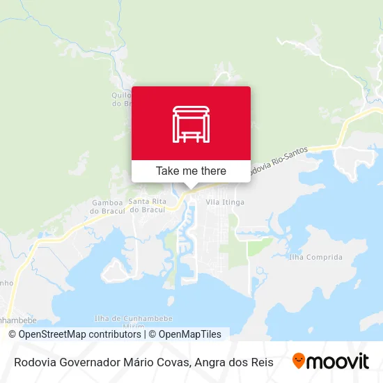 Rodovia Governador Mário Covas map