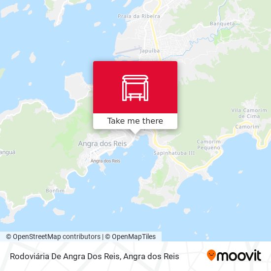 Rodoviária De Angra Dos Reis map
