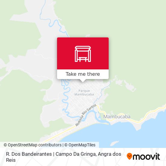 R. Dos Bandeirantes | Campo Da Gringa map