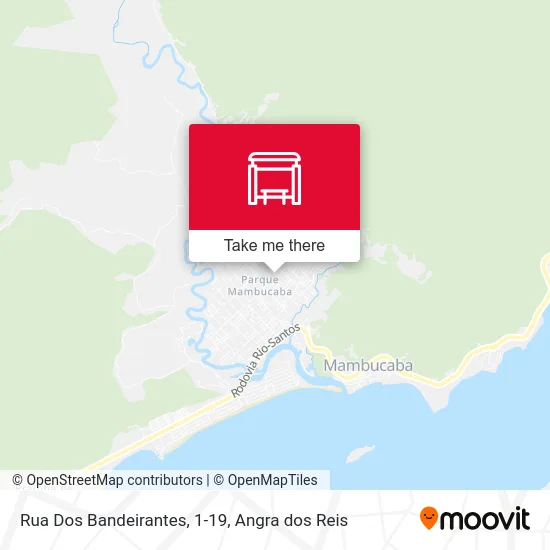 Rua Dos Bandeirantes, 1-19 map