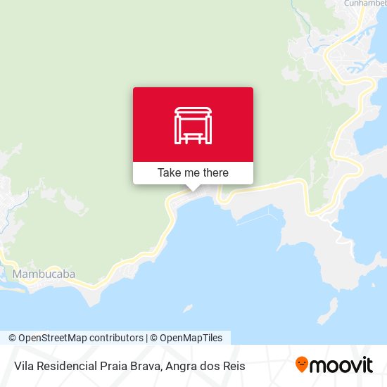 Vila Residencial Praia Brava map