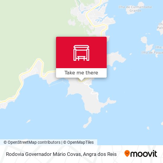 Mapa Rodovia Governador Mário Covas
