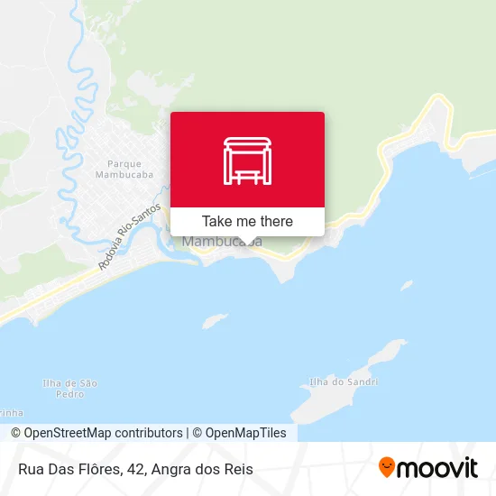 Rua Das Flôres, 42 map