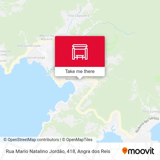 Rua Mario Natalino Jordão, 418 map