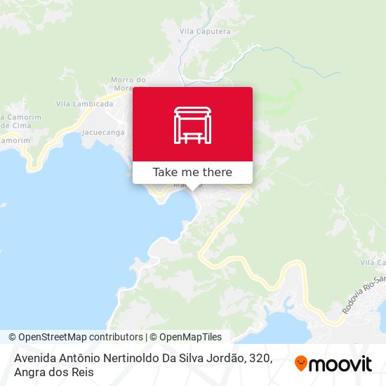 Avenida Antônio Nertinoldo Da Silva Jordão, 320 map