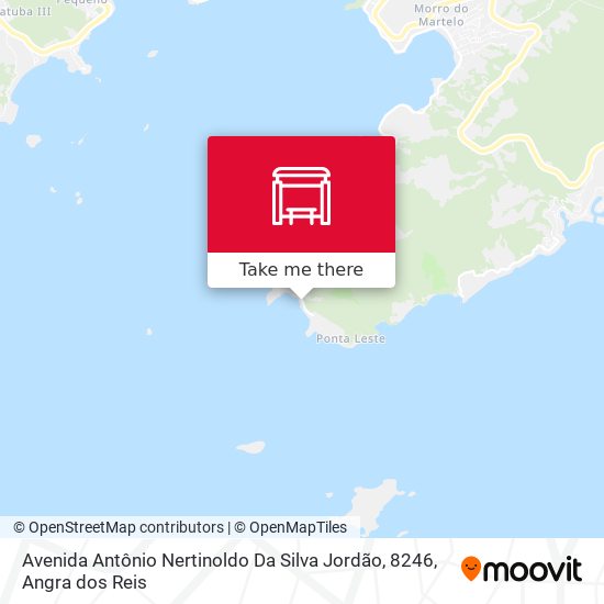 Avenida Antônio Nertinoldo Da Silva Jordão, 8246 map
