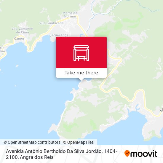 Mapa Avenida Antônio Bertholdo Da Silva Jordão, 1404-2100
