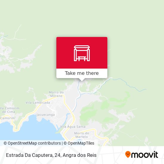 Estrada Da Caputera, 24 map