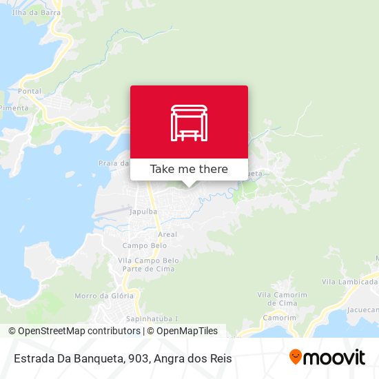 Estrada Da Banqueta, 903 map
