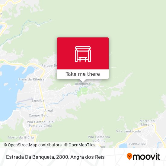 Estrada Da Banqueta, 2800 map