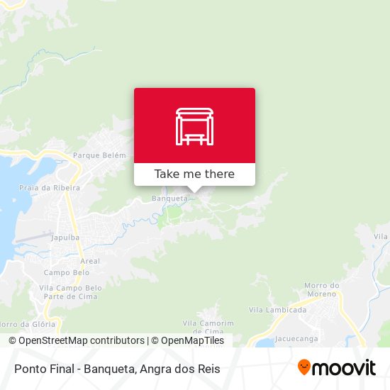 Ponto Final - Banqueta map
