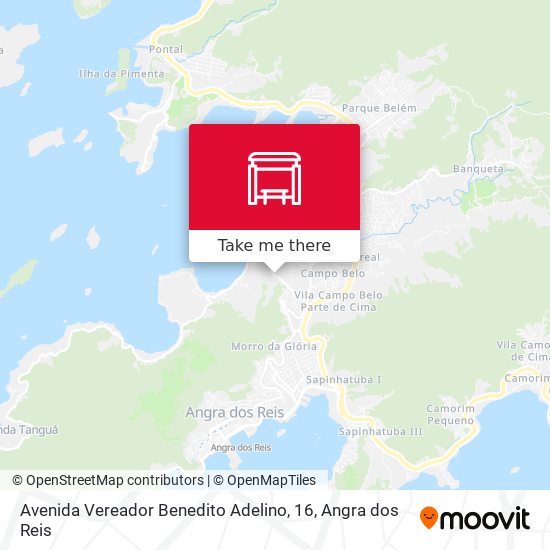 Avenida Vereador Benedito Adelino, 16 map
