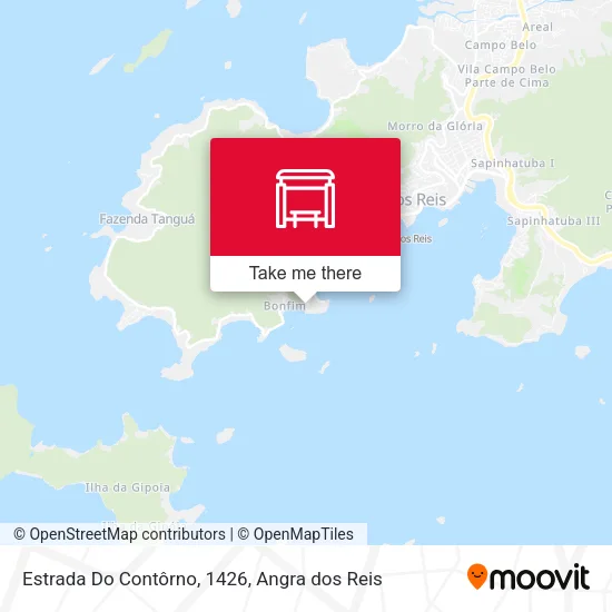 Estrada Do Contôrno, 1426 map