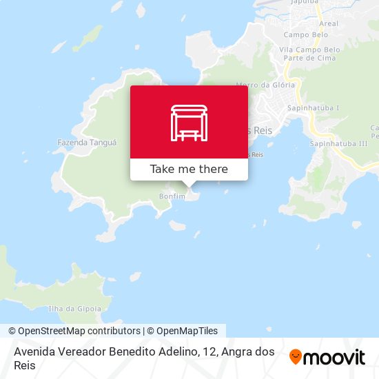 Avenida Vereador Benedito Adelino, 12 map